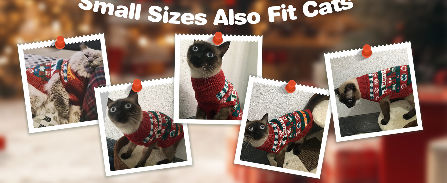 Пуловер для собак EXPAWLORER на Новий рік: теплий, модний, для маленьких, середніх та великих собак, XL X-Large