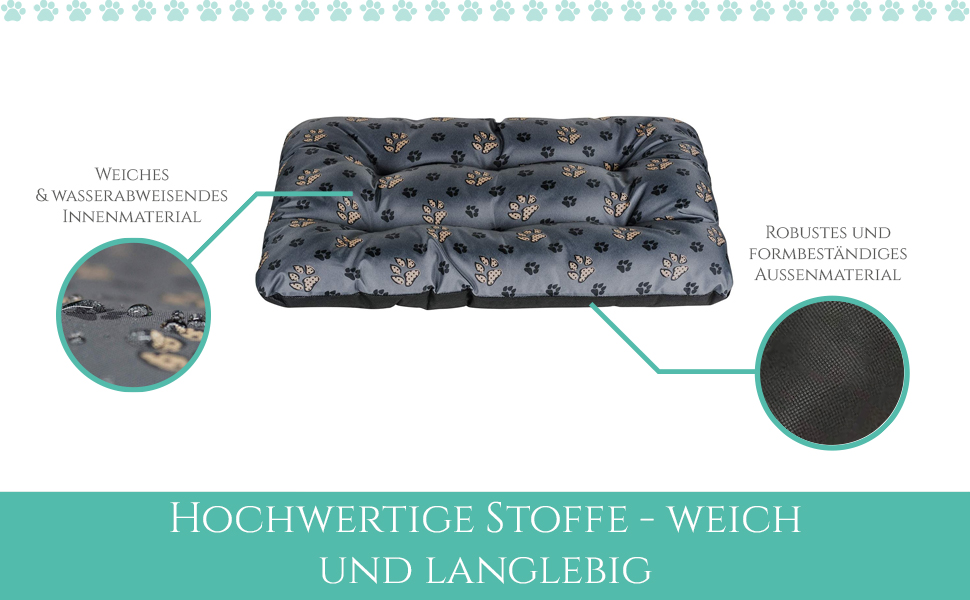 Крісло-лежанка для собак SuperKissen24, розмір M, 55x40 см, сірий колір - водовідштовхувальне, миється