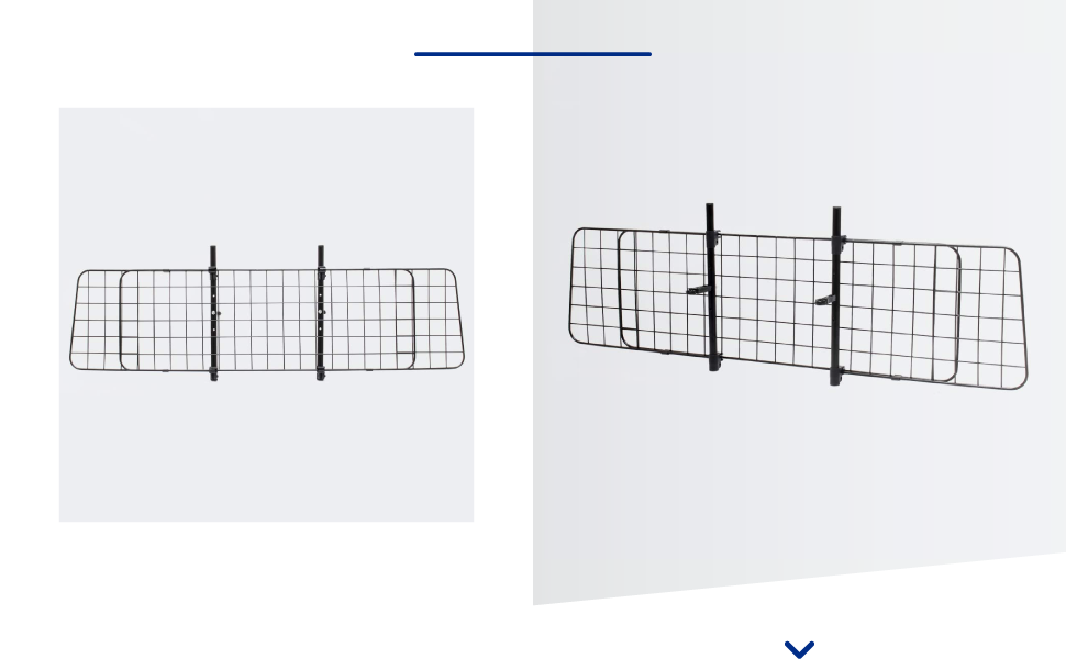 Сітка для собак у багажник авто Wiltec, регульована, 72-136 см висота, 118-128,5 см ширина