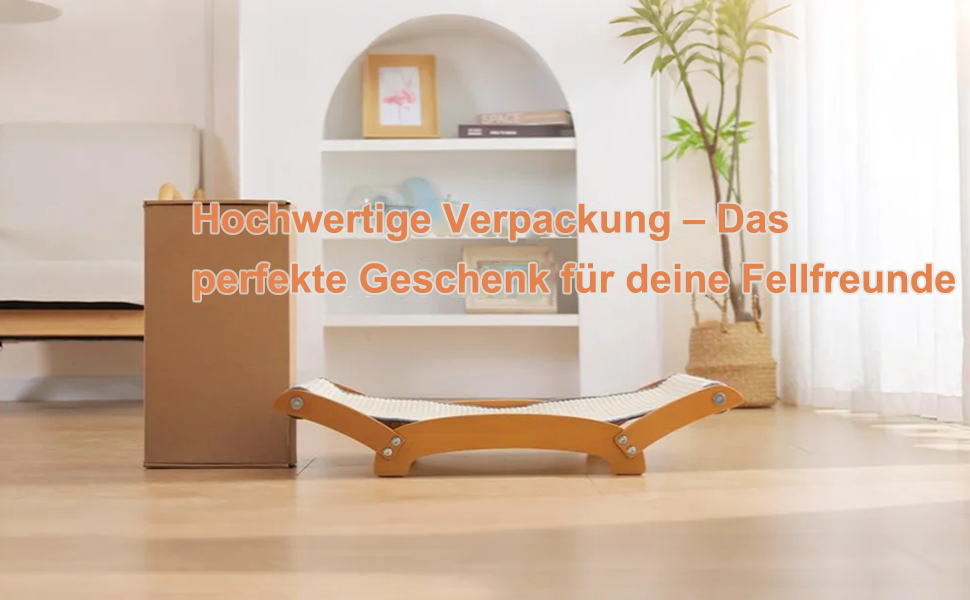 Кігтеточка-ліжко для котів з сизалю, масивне дерев'яне ліжко-гамак, кігтеточки, стійка для дряпання, великі коти, меблі для котів