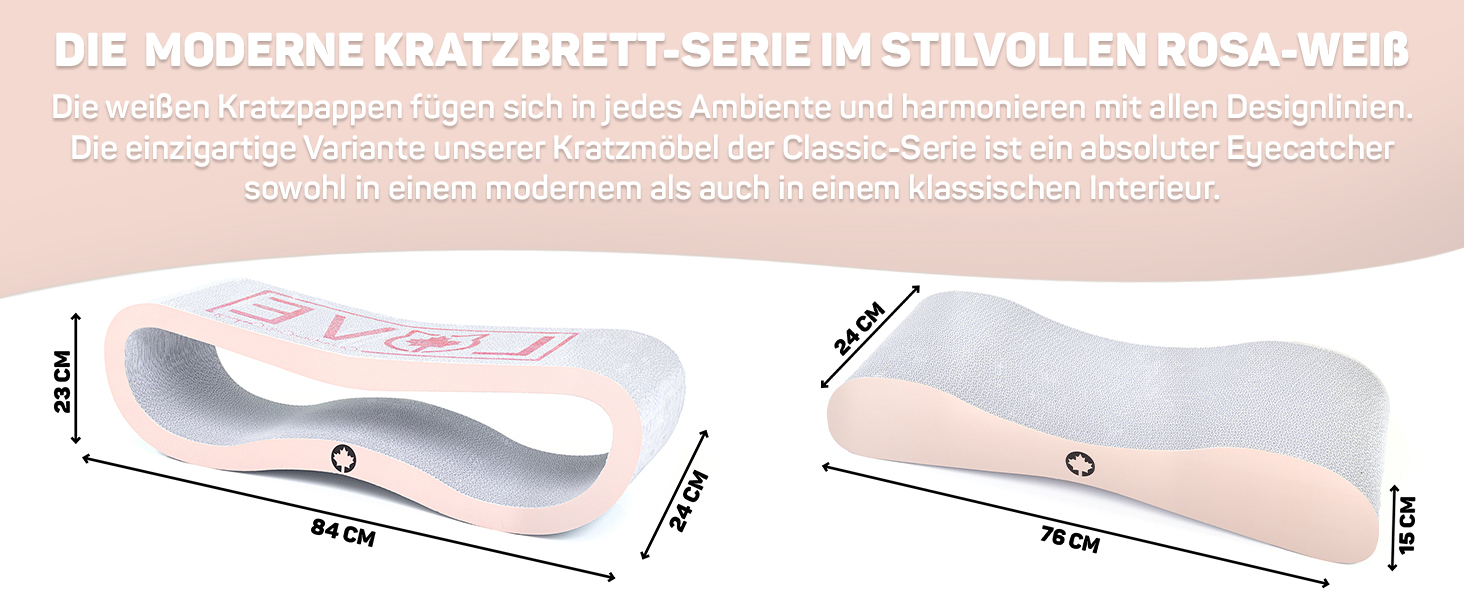 Кігтеточка для котів Orbit 2.0 рожева - Love Cat: картон, мотузка, шліфування кігтів