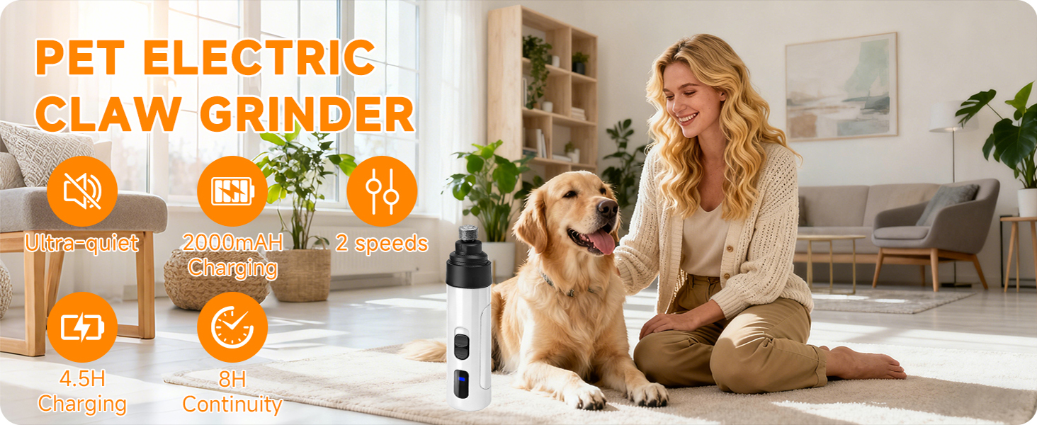 Триммер для собак Ortho Trimmer Pro: м'яке підстригання без вібрації, догляд за кігтями вдома