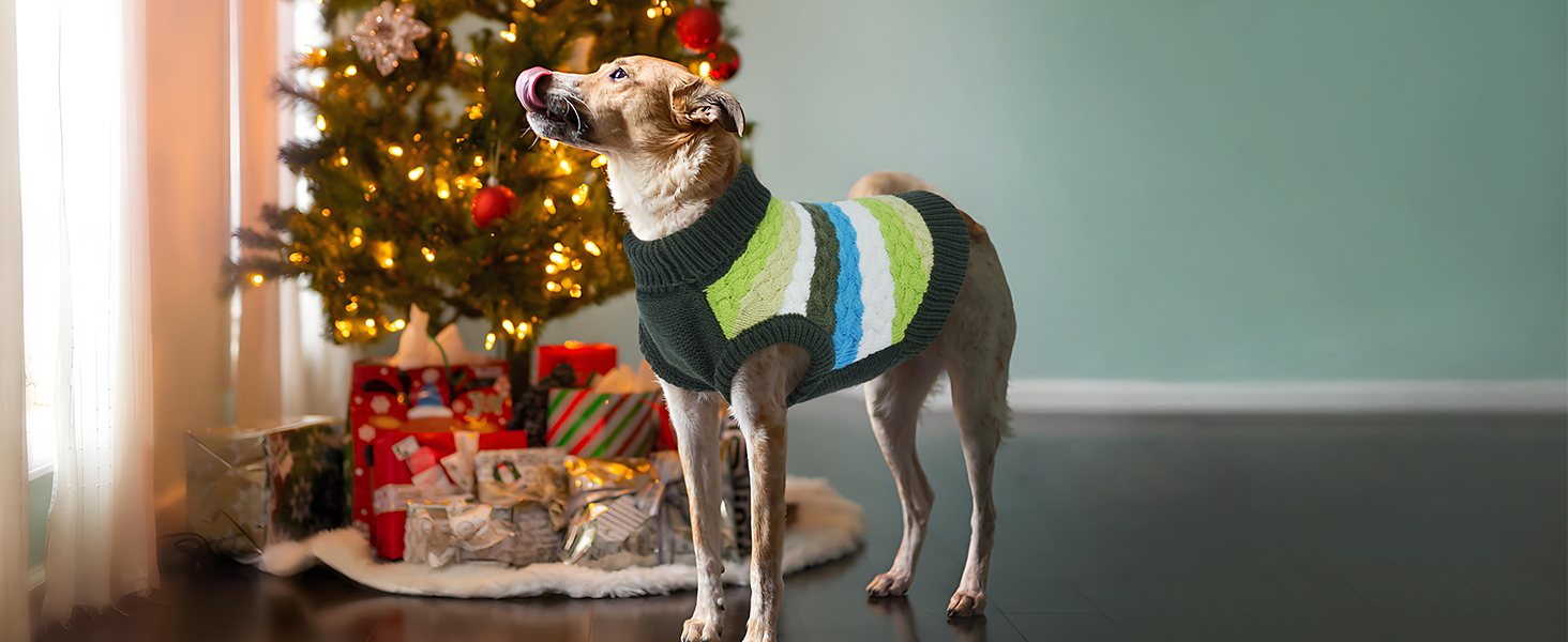 Теплий пуловер для собак Kuoser, пуловер для маленьких та середніх собак, флісовий пуловер, одяг для собак, зимовий пуловер для собак, червоний S