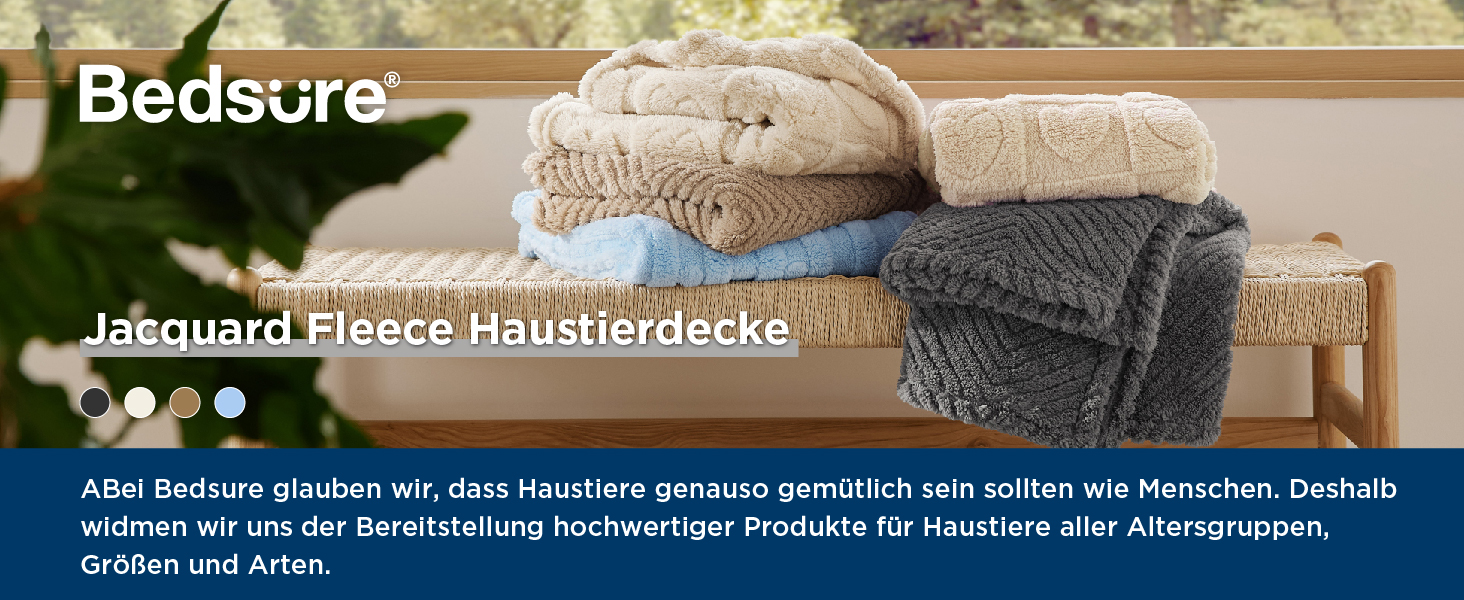 Підстилка для собак та котів Bedsure, м'яка та тепла, 100x120 см, сірий титан