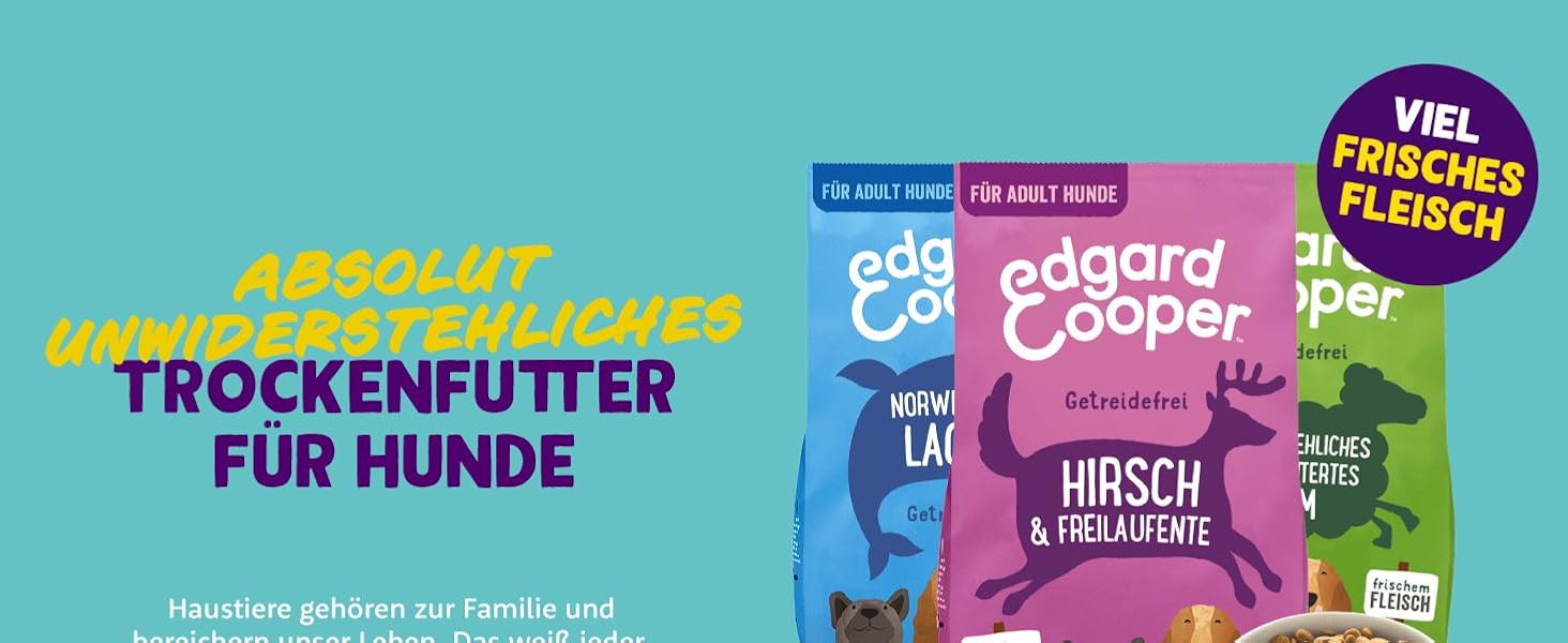 Сухий корм для собак Edgard & Cooper з ягнятим, беззерновий, 2.5 кг