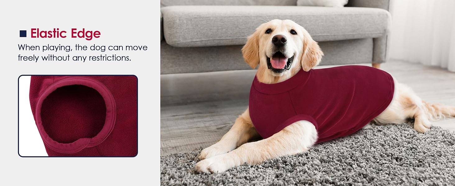 Теплий зимовий пуловер для собак AOFITEE, для такс та малих порід, флісова жилетка, блакитний колір, розмір XS