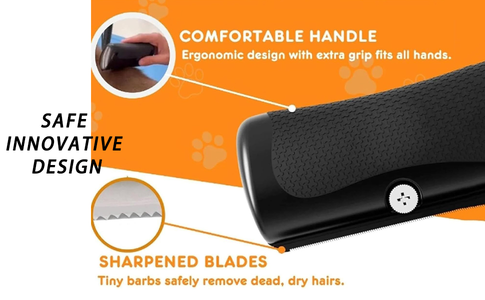 Груміфі Пет Кер Щітка для догляду за шерстю собак, Mr Waggy Tails Щітка для видалення шерсті (2 шт.)