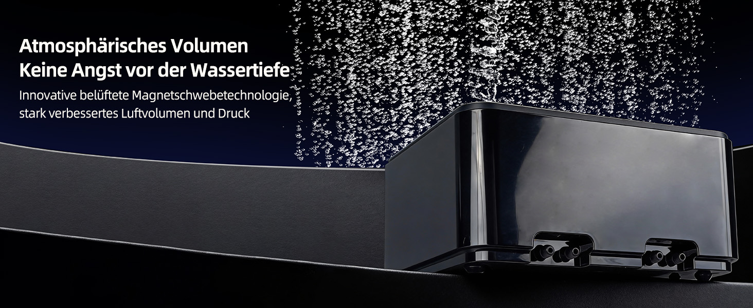 Повітряний компресор для акваріума Boxtech 10W, 4 виходи - тихий, регульований, для акваріумів 50-500л