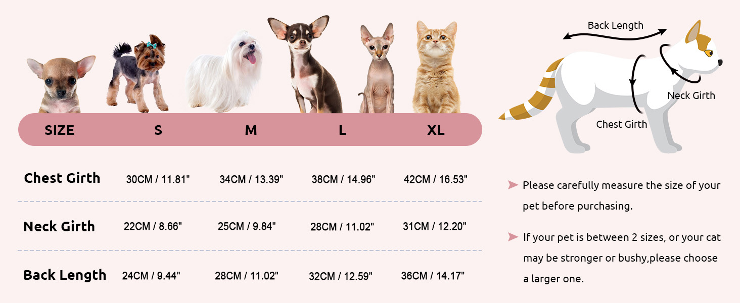 Теплий зимовий пуловер для котів та маленьких собак, рожевий, розмір M