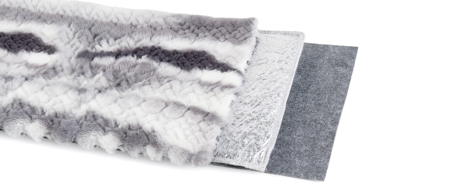 Кішка ліжко на підвіконня Petace для котів, самонагріваюче, 90x28 см, сіре, знімний м'який чохол