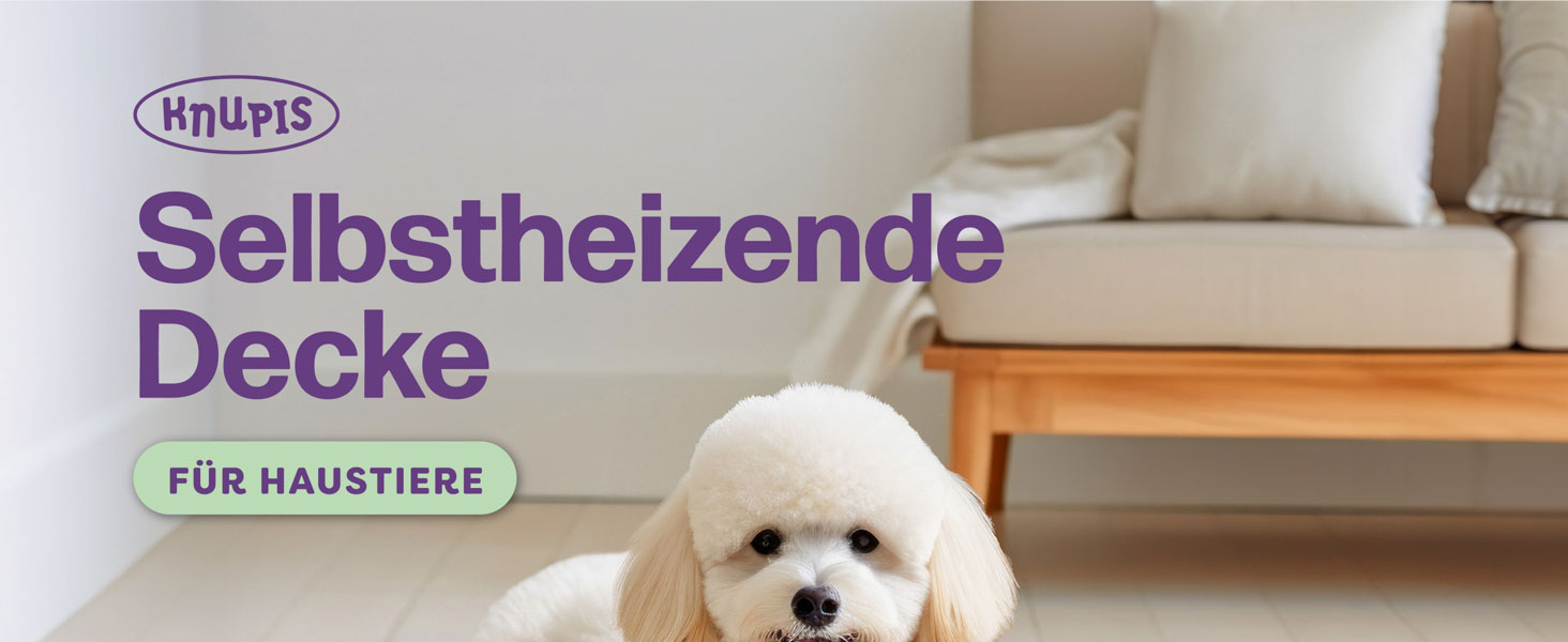 Самогріюча ковдра для собак та котів сірого кольору 60x45 см - М'яка та затишна ковдра для котів - Звукоізоляція - Пральна наволочка - З антиковзною основою