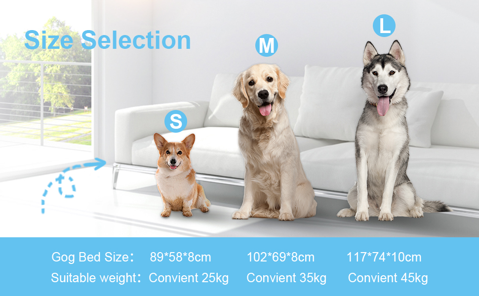 Ортопедична подушка для собак Asapnd, 102x69 см, сірий колір, з антиковзким дном, м'яка та зручна, для великих собак, миється, з малюнком луски риби