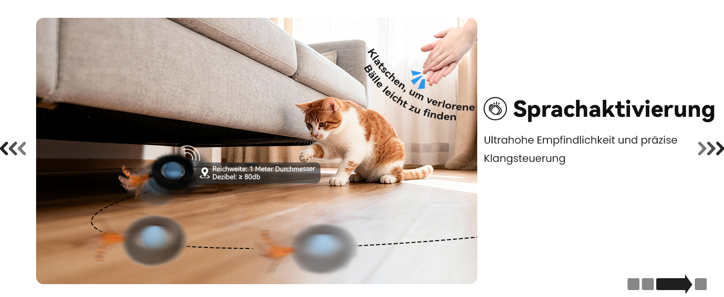 Іграшка для котів, інтерактивна кулька з лабіринтом, автоматична іграшка-мисливець з пір'ям, мисливська іграшка, подарунок для кота