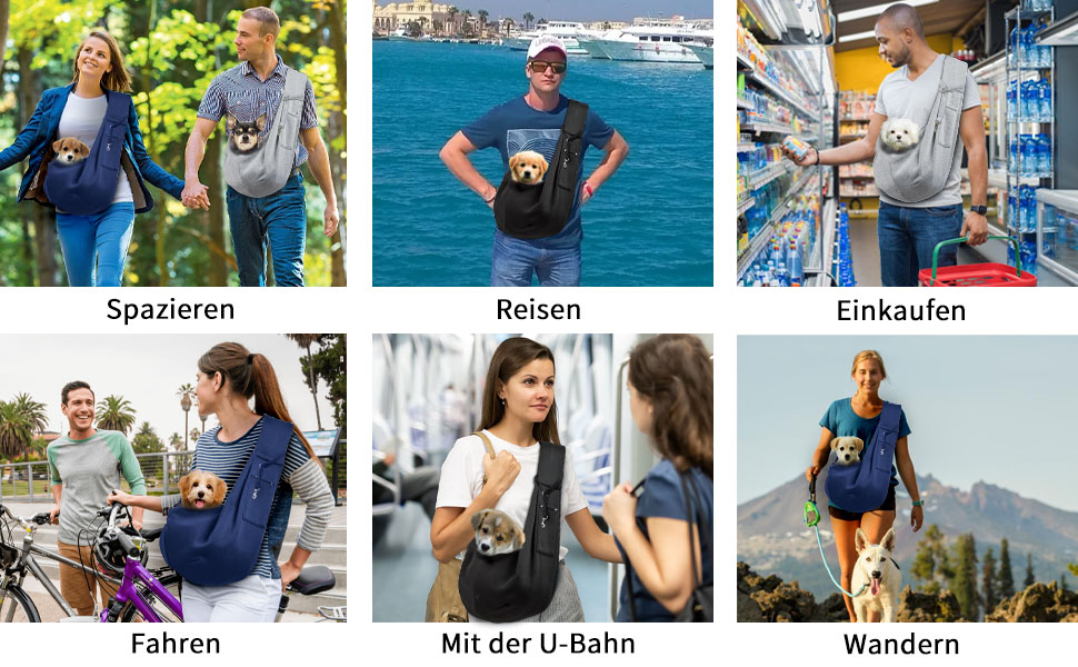 Транспортна сумка для собак Lyneun 6 кг, сіра: зручна переноска для прогулянок та подорожей