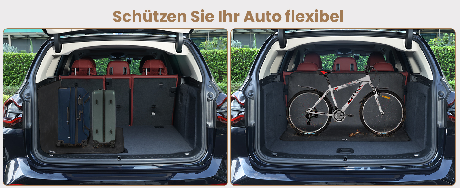 Захист для вантажного відсіку KYG: водовідштовхуючий, стійкий до подряпин, універсальний (105x80 см)