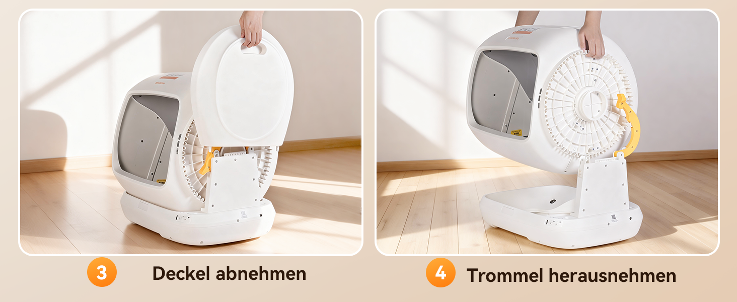 Самоочисний автоматичний лоток для котів MeoWant XXXL для кількох котів