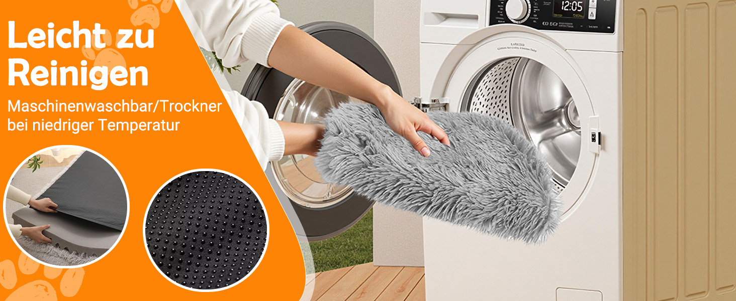 Ортопедичне ліжко для собак великих порід: тепле, неслизьке, стійке до укусів. Яйцеподібне поролонове ліжко-подушка для собак, знімний помпон, килимок для собак. Чудовий подарунок для любителів собак на зиму. Колір: сірий, розмір: L