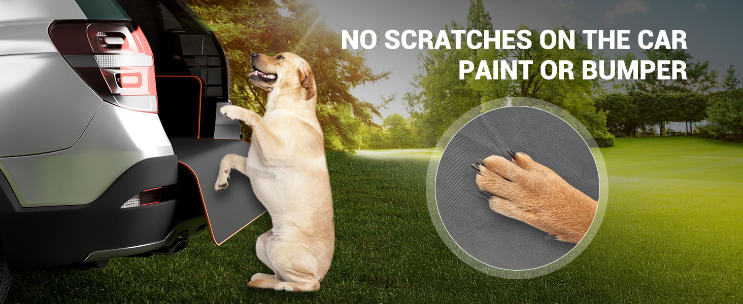 Захист для багажника автомобіля від бруду та подряпин для собак, універсальний, 185x102 см, 600D, водонепроникний, стійкий до подряпин, для авто, SUV, Van (Помаранчевий)
