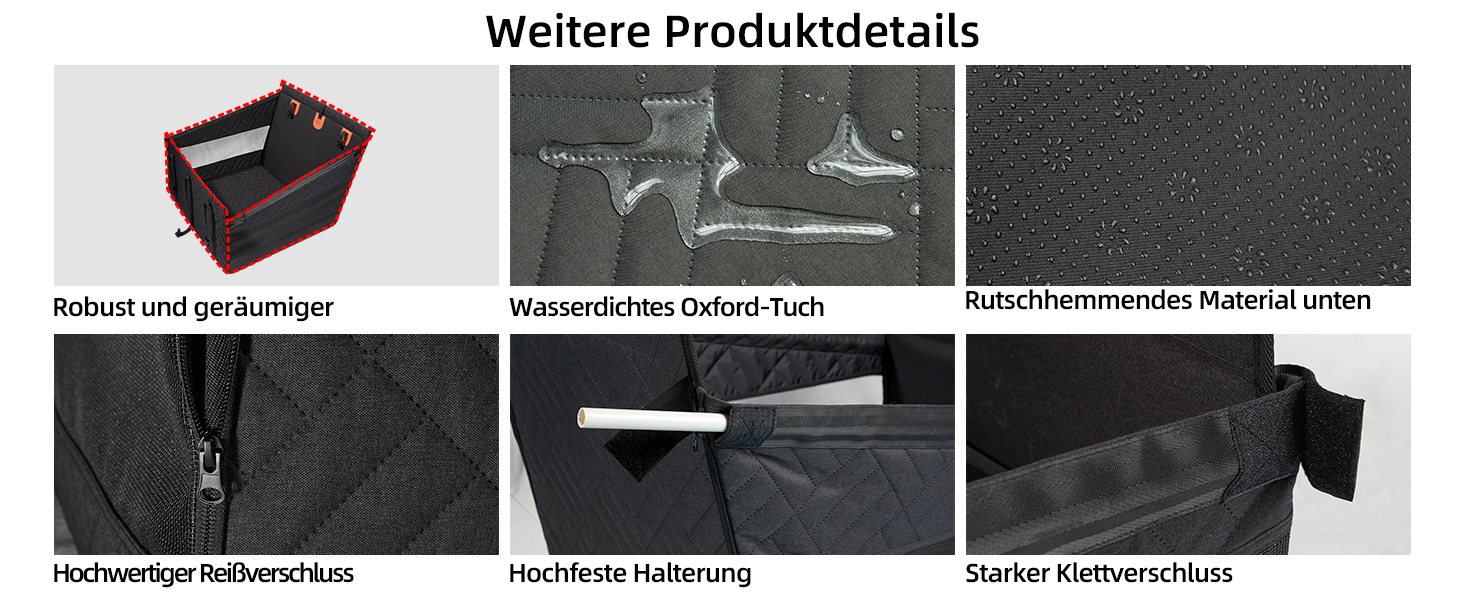 Автомобільний аксесуар для собак - крісло-підвищувач для великих собак до 25 кг (Чорний, L)