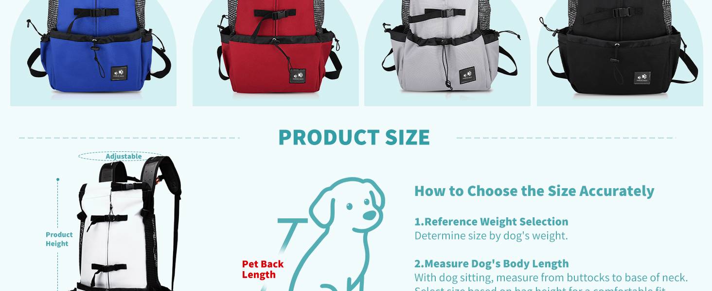 PETCUTE Рюкзак-переноска для собак і котів, чорний, до 3 кг