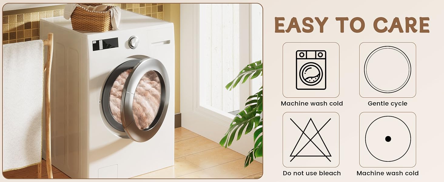 М'який плюшевий чохол на диван для домашніх тварин, 75x75 см, колір градієнт коричневий