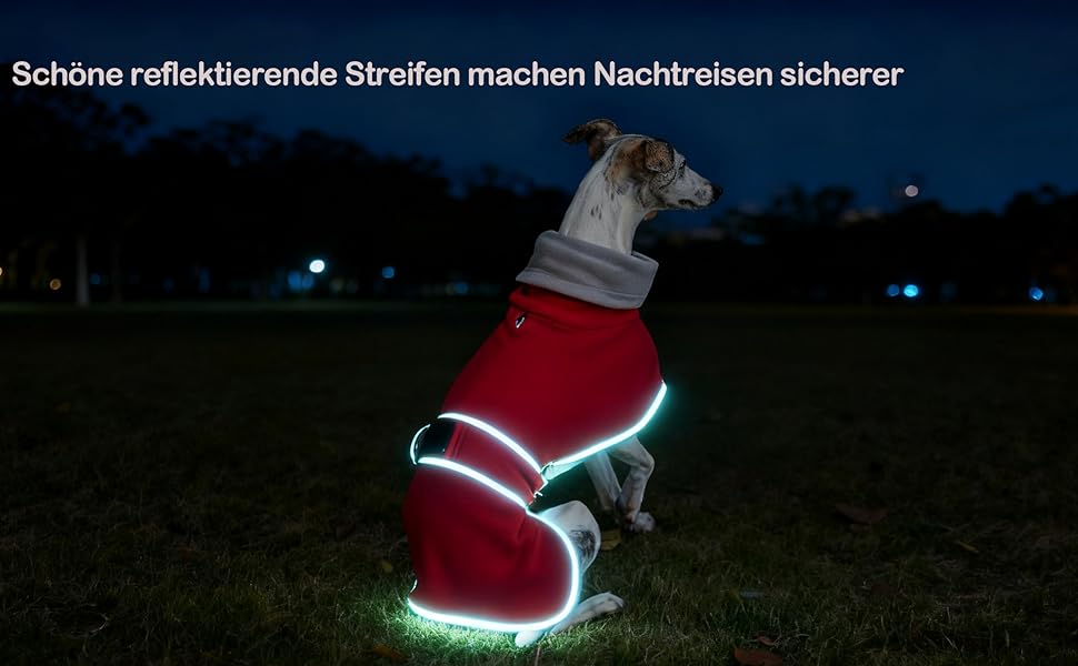 Теплий зимовий пуловер для собак породи Віндгорн (Грейхаунд, Вхіпет) з регульованим коміром, коричневий, L (довжина спини 61-64 см)