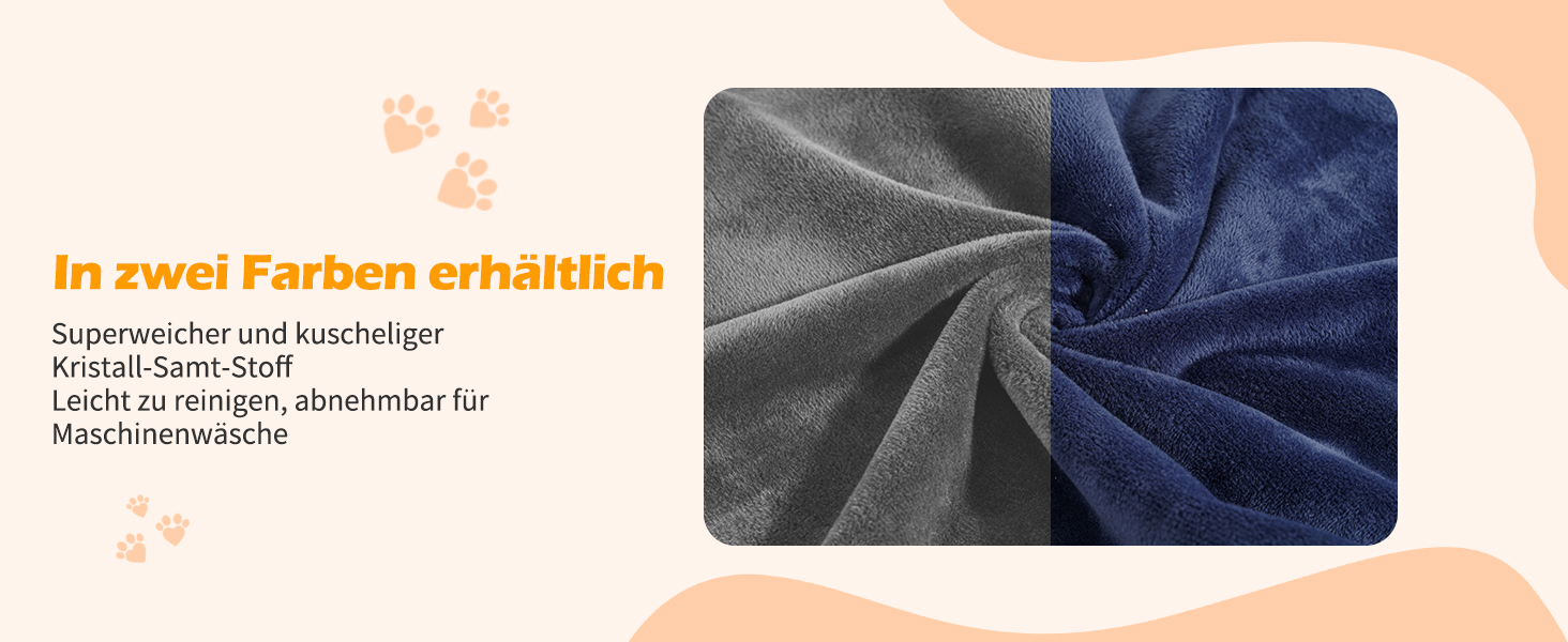 Електричний килимок для котів та собак Toozey, 45x40 см, регулювання часу та температури, безпечний, теплий, сірий