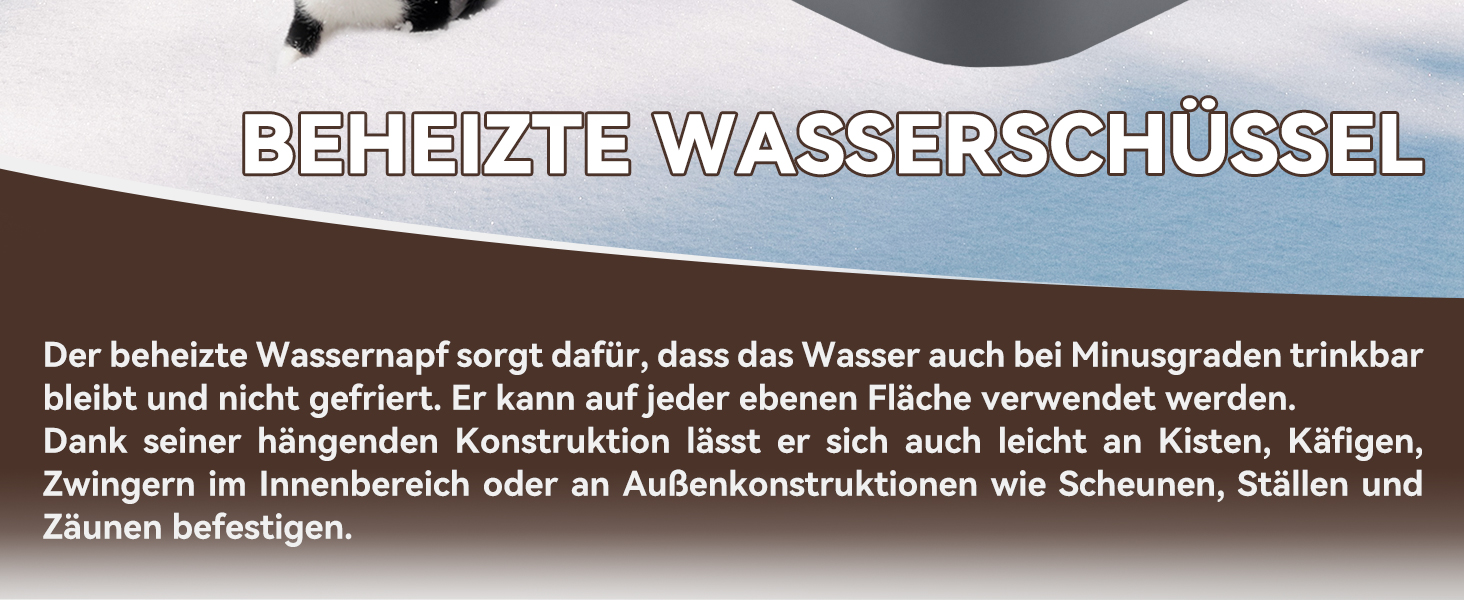 Підігрівальна пляшка для води для собак у зимовий період, сіра | NAMSAN