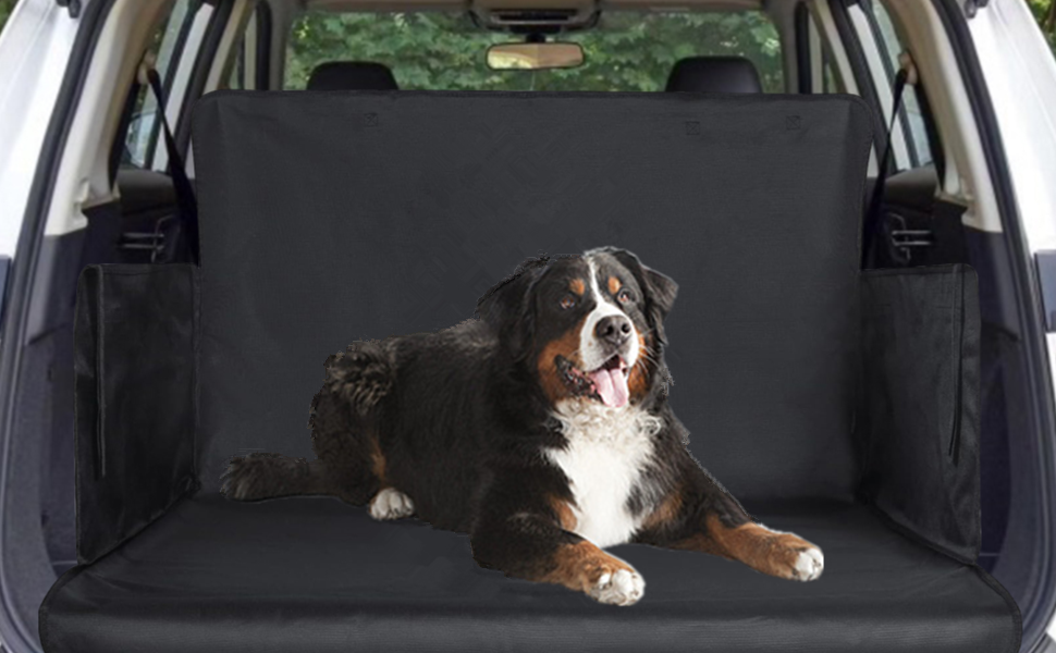 Захистне покриття для багажника авто, килимок для собак з боковим захистом, універсальний, водонепроникний, зносостійкий