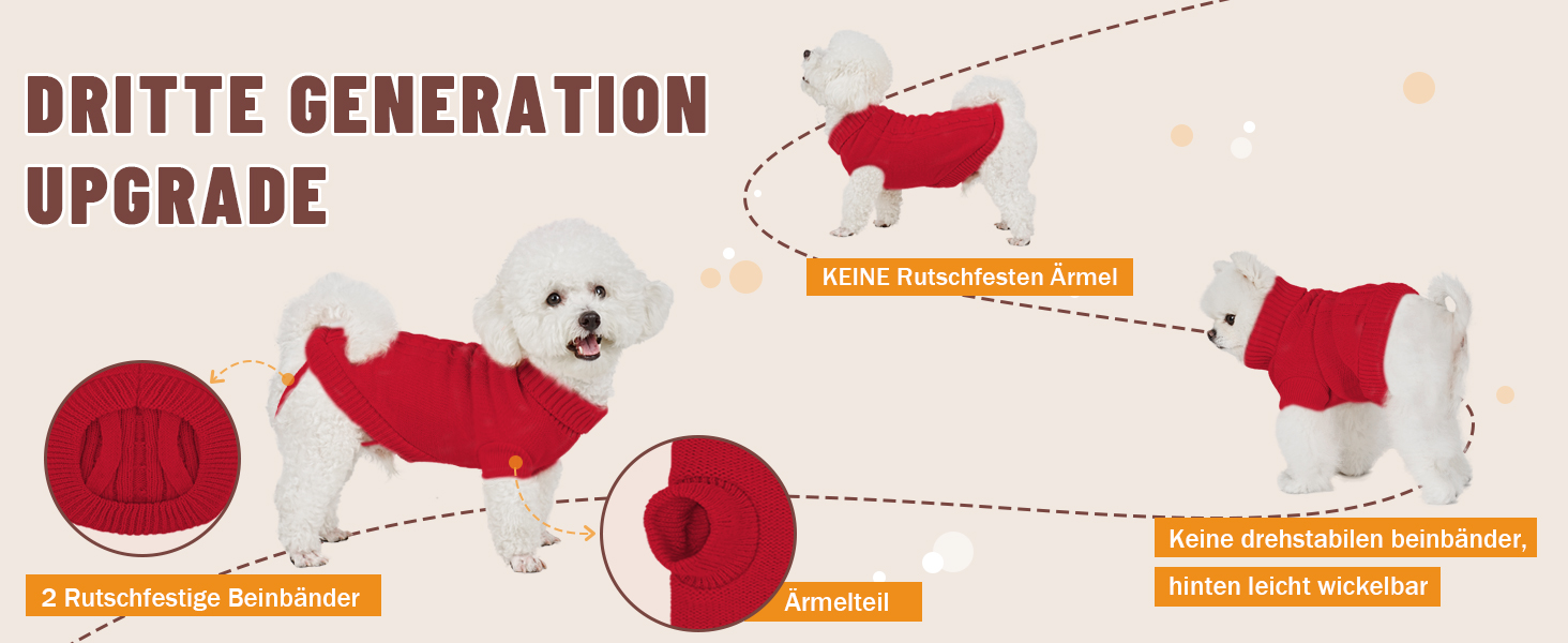 Теплий зимовий пуловер для собак - пухнастий трикотажний одяг для маленьких та великих собак, еластичний, для такс, французьких бульдогів, XS-XXL, для святкування Різдва та повсякденного використання (зелений 2XL) 2XL Зелений