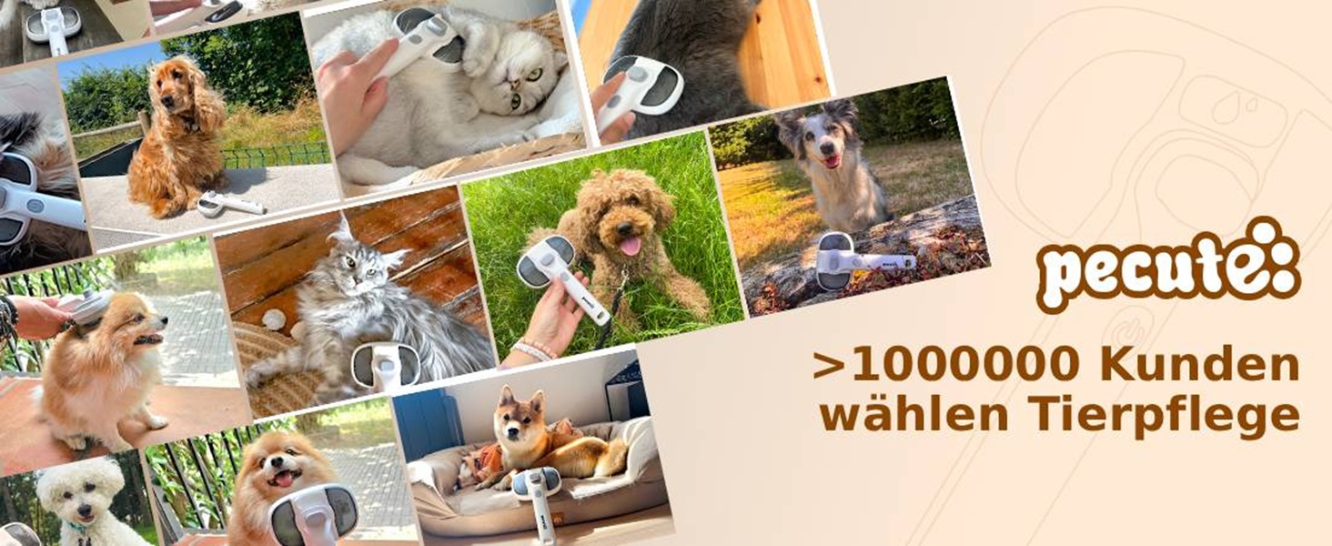 Парфумерна щітка для котів Pecute з функцією розпилення, великий резервуар для води, масажна щітка для видалення шерсті, підходить для собак та котів (зелена)