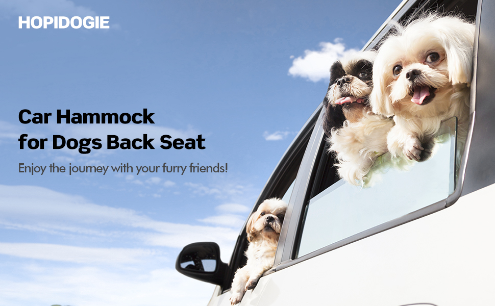 Захист для заднього сидіння авто для собак 4-в-1, 100% водонепроникний, з боковими захистами, для легкових, вантажних автомобілів та SUV, стійкий до подряпин та ковзання