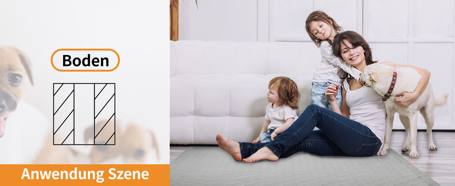 Водостійкий коврик для собак Pick for Life, 157x208 см, миючий, для великих і маленьких собак, захист ліжка, дивана, авто, двосторонній, сірий