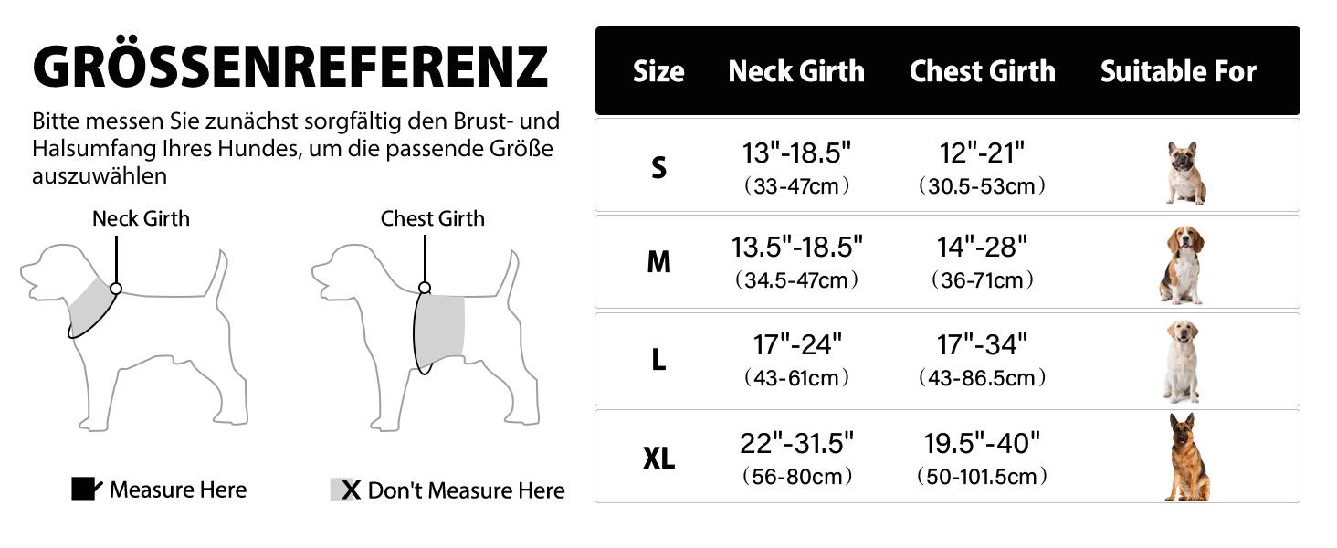 Світловідбиваючий нашийник для собак Joytale, акумуляторний, для середніх собак, без натягування, з LED, з ручкою, регульований, для нічних прогулянок, зелений, M. Зелений (XL (1 шт.), чорно-синій)
