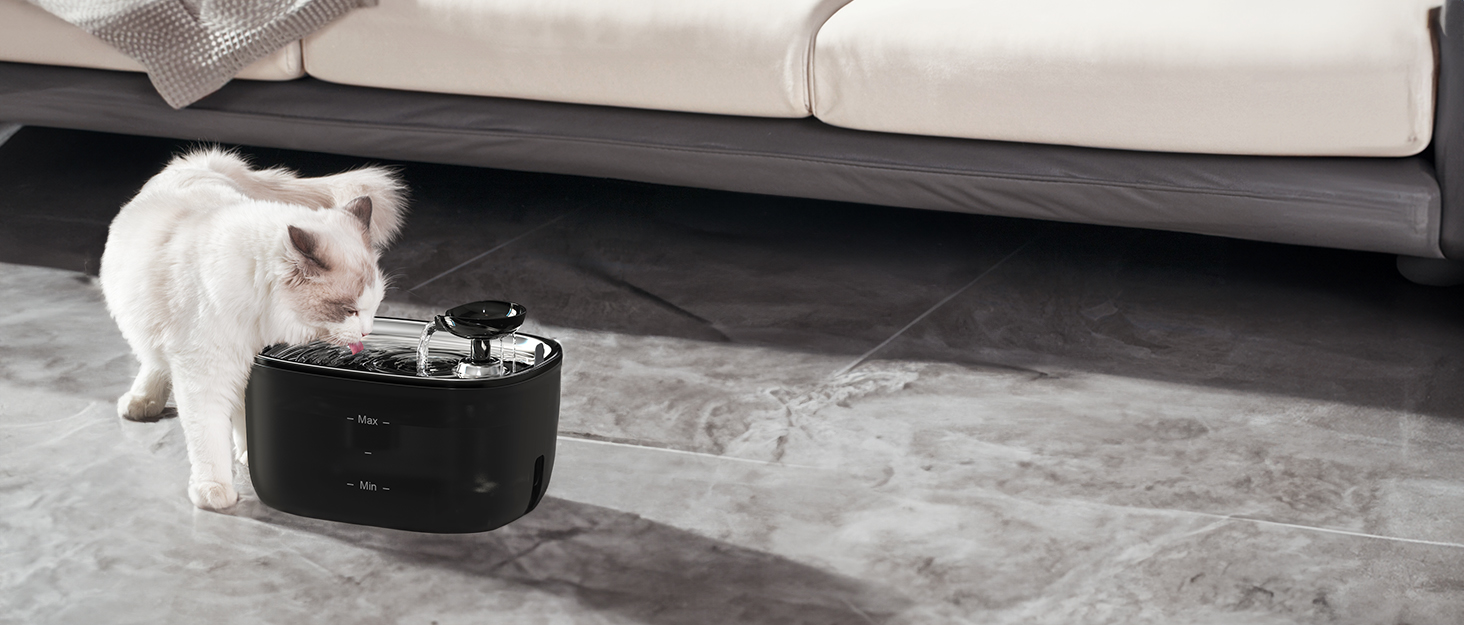 Миска для води для собак Stouchi, не розливається, нержавіюча сталь, велика місткість, повільний диспенсер води, антиковзаюча, для подорожей, зелений колір