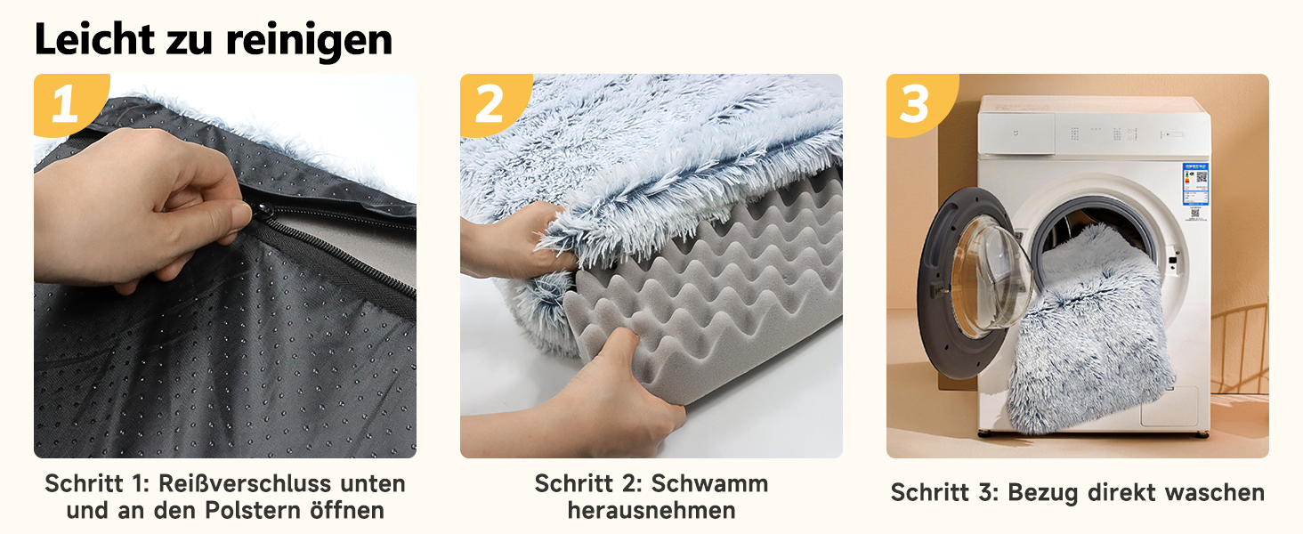 М'яке ортопедичне ліжко для собак DONWEI, 75x50x6 см, сірого кольору, знімний чохол, неслизьке, для клітки