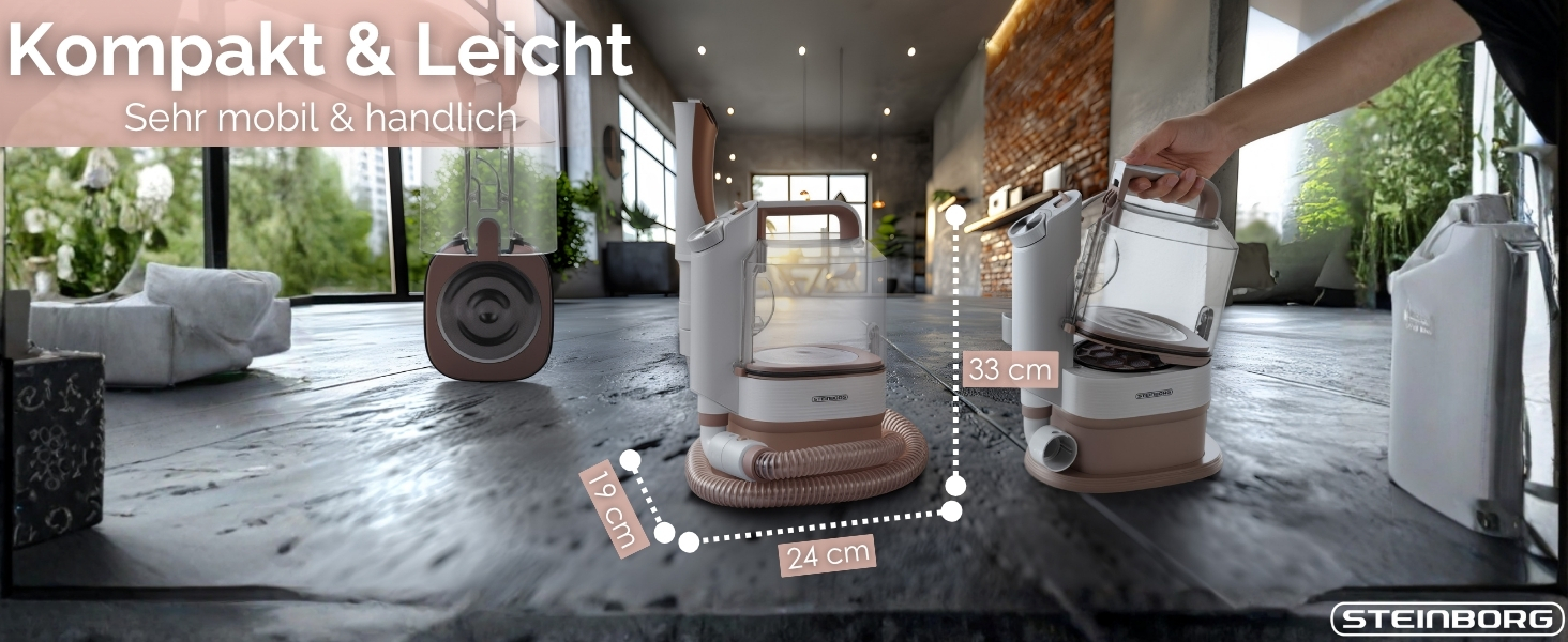 Машина для стрижки шерсті тварин Steinborg® з пилососом 13.500 Pa, професійний набір для догляду за собаками та котами