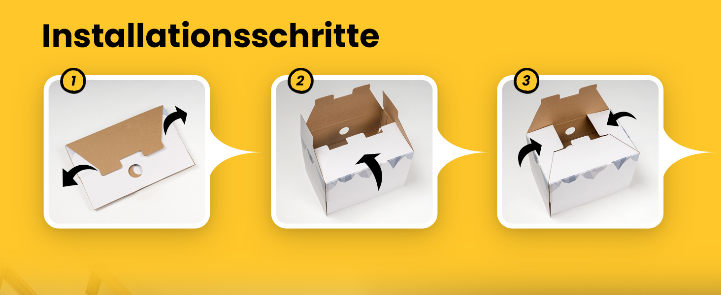 5-Piece Conlun Cat Scratch Box Set with Scratching Pad - Large, White