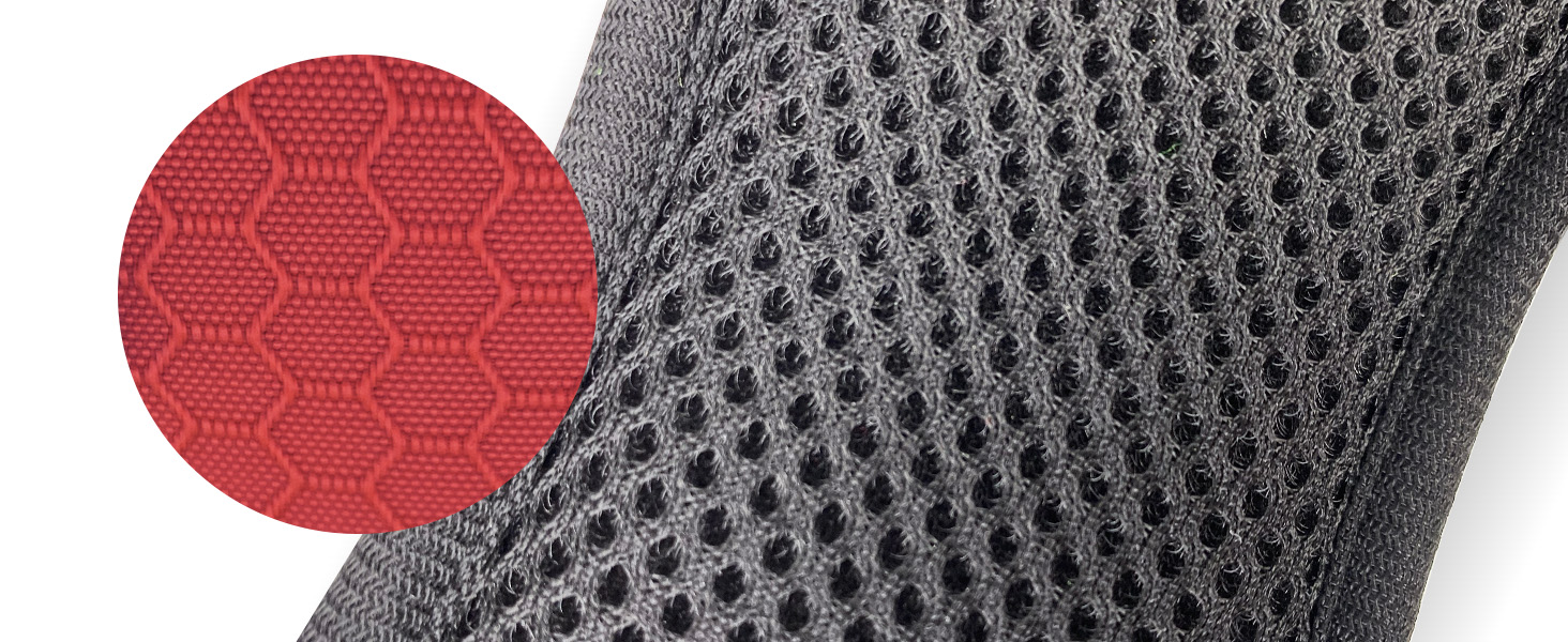 Шлейка для собак середніх порід Bluzelle з ручкою та кишенею для GPS-трекера, світловідбиваюча, дихаюча, зелена (XS, червона)