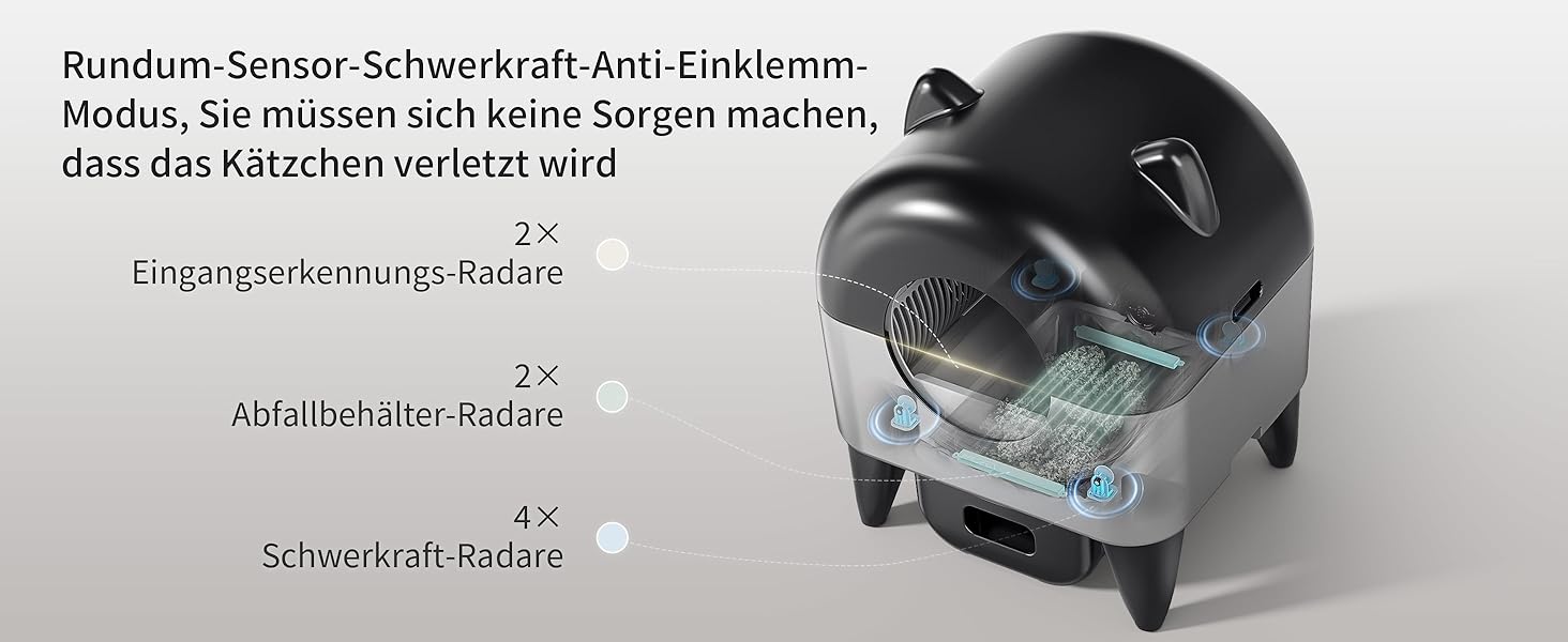 Автоматичний лоток для котів Katzenklo 110л, для кількох тварин, з дезодорацією та додатком