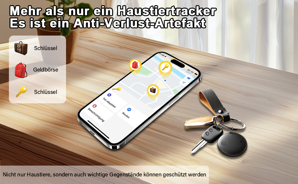 Робофан SmartTag ошийник для кота з GPS трекером, відбиваючий, сумісний з Apple Find My (тільки iOS), чорний