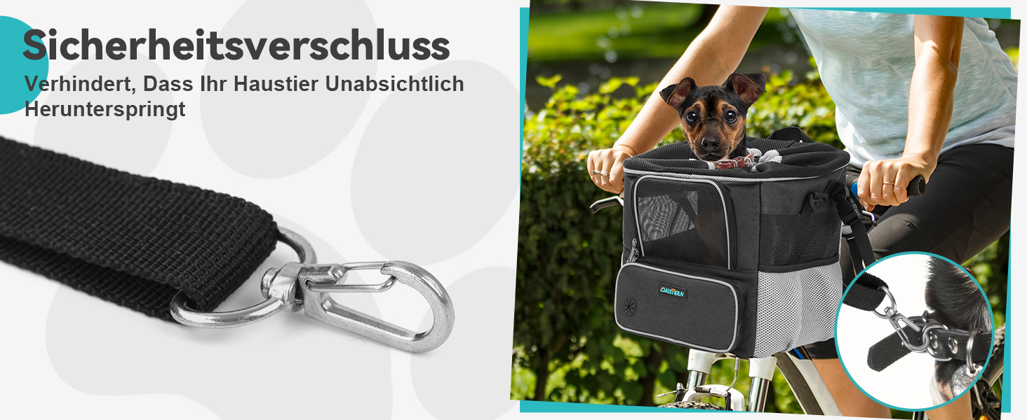 Корзина для собак на велосипед до 3 кг з адаптером для керма Φ53 мм, переноска для собак, рюкзак, автокрісло з сітчастими вікнами, водонепроникне сидіння, підходить для цуценят