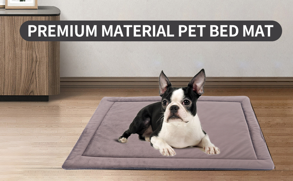 М'який килимок для собак та котів IEUUMLER FC004, 102*69 см, чорний. Легко миється, не слизький, теплий.