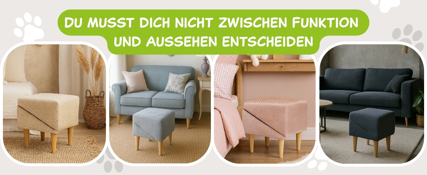 Сходи для собак Outentin – розкладні, з неслизьким покриттям, для маленьких та великих собак, до дивану та ліжка, стабільні, складані, 36 см, сірий графіт