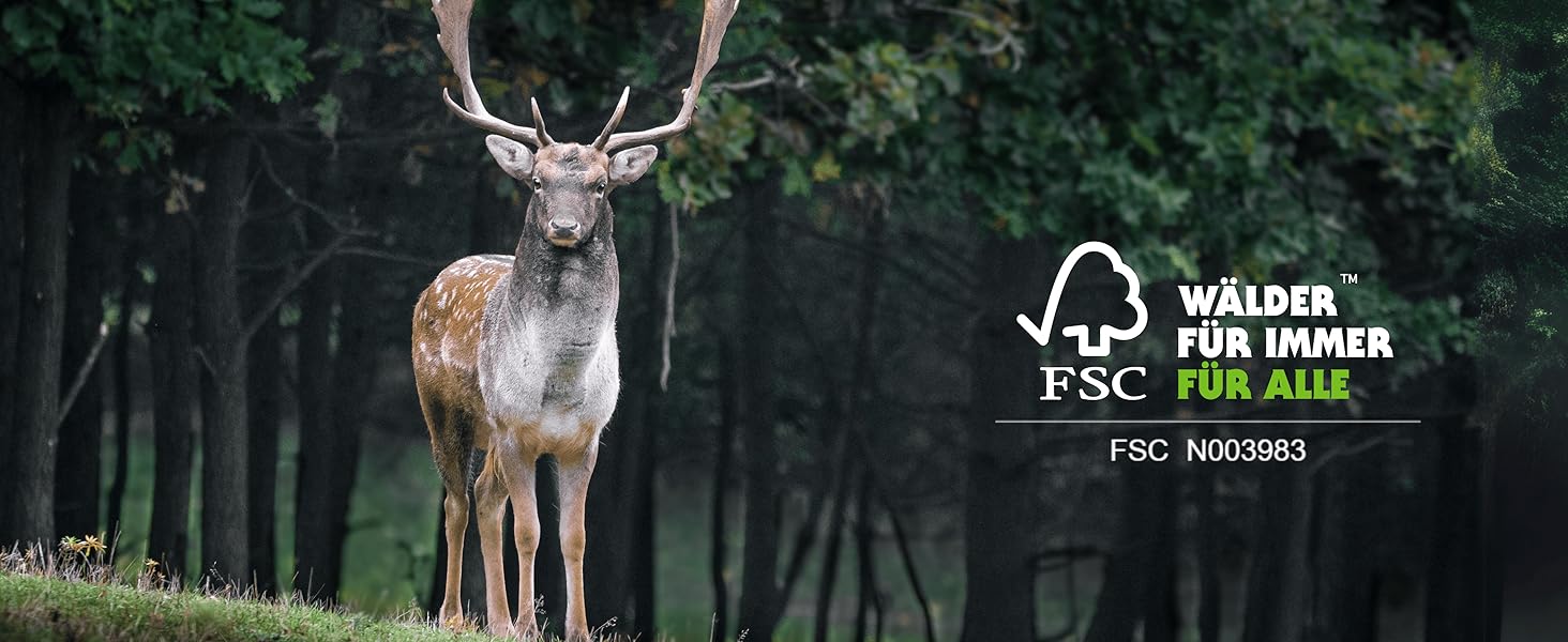 Щітка для собак з довгою шерстю - 100% натуральна щетина, Made in Germany. М'яка щітка для видалення підшерстка, розплутування та вирівнювання без вискубування. Змащений дерев'яний грифель FSC® + додатковий засіб для чищення щітки