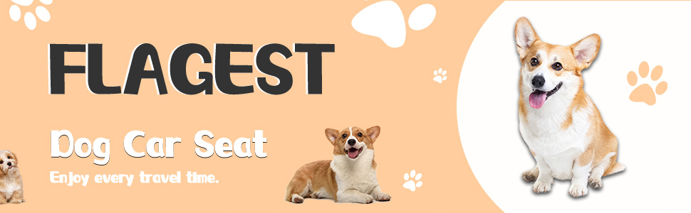 Автомобільний лежак для собак, чорний, 40x32x24 см, Oxford, дихаючий, знімний, для собак та котів