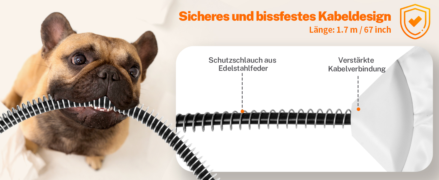 Топіркова ковдра Toozey для домашніх тварин з водонепроникним покриттям та кабелем, стійким до кусання, автоматичне регулювання температури, 70x40 см, сіра