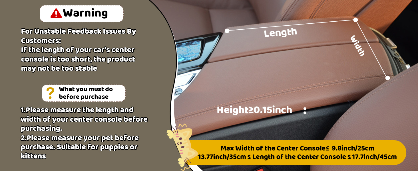 Автокрісло для собак та котів, середньої консолі, стабільне, з ременем, знімний, миючий, для собак та котів середніх порід до 6 кг (у клітинку)