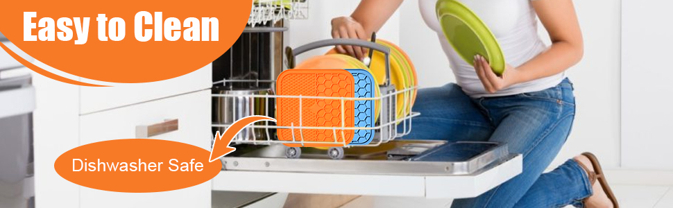 Силіконовий лизун для собак та котів AiQInu, 2 шт. з лопаткою, повільний годівник, для грумінгу та догляду за кігтями