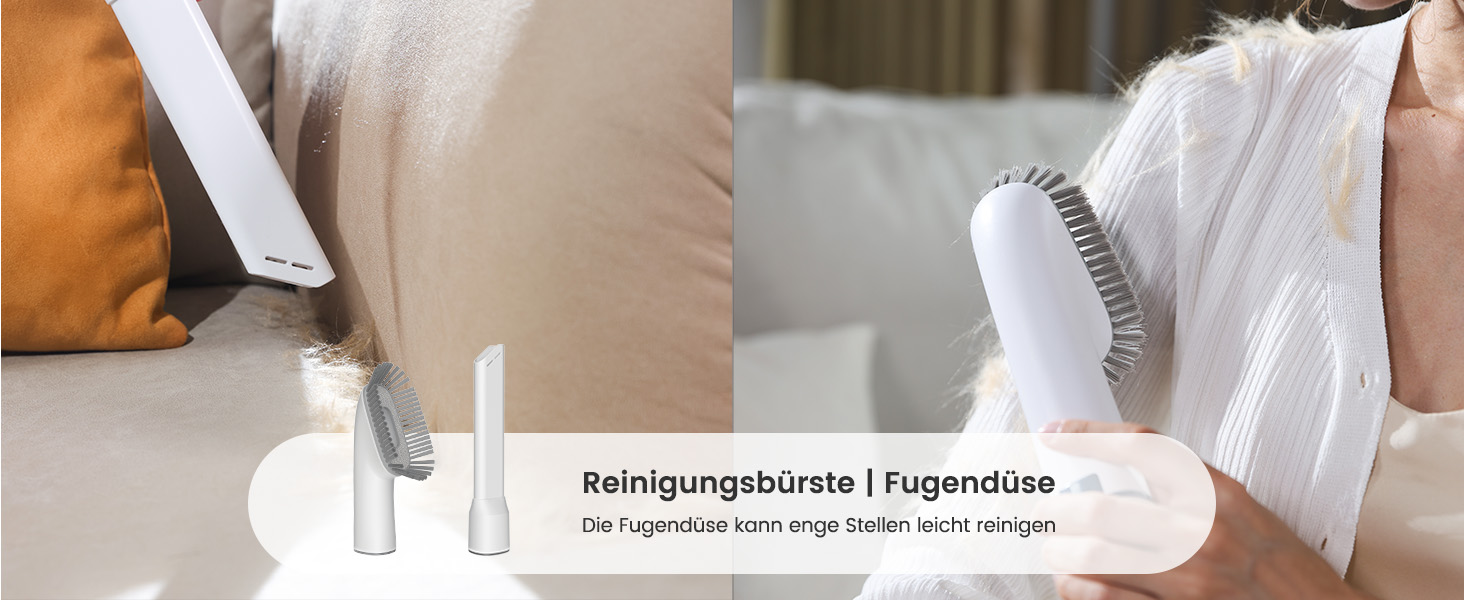 Машинка для стрижки собак Oneisall з пилососом, потужний всмоктування 12000 Па, видаляє 99.99% шерсті тварин, тиха, для собак та котів, 7 насадок, блакитна